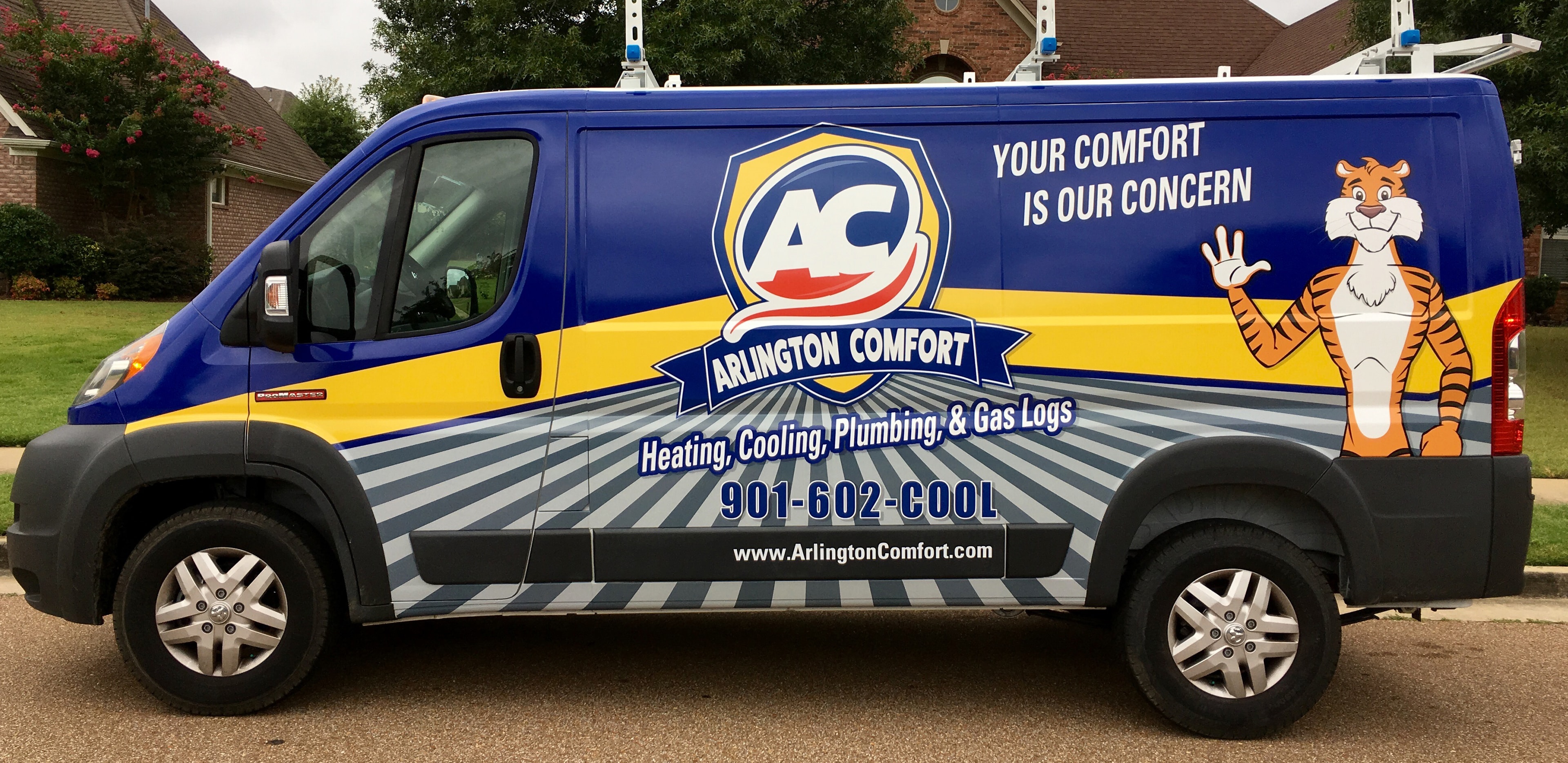 Arlington Comfort Van Wrap